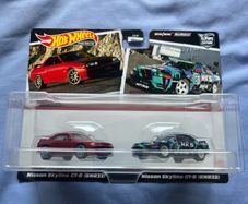Hot wheels Nissan skyline R32 twin pack larry Chen HKS