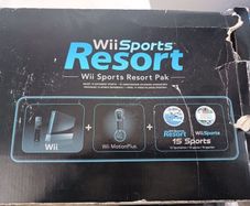 nintendo wii sports resort pack black