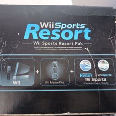 nintendo wii sports resort pack black
