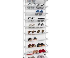 Brand New TZAMLI Over-the-Door Shoe Rack with 10 Tiers, Hanging Shoe Cabinet
