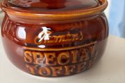 Vintage Glazed Thornton's Special Toffee Lidded Jar - Pot