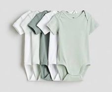 H&M short sleeve vests/bodysuits age 3-4 years
