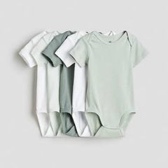 H&M short sleeve vests/bodysuits age 3-4 years