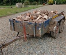 Top Class loads of seasoned hardwood firewood