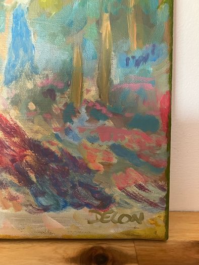 Beautiful Pastel Coloured Oil painting