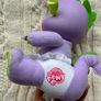 My Little Pony Talking Plush Spike the Dragon Newborn 2011 about 9" Used Dirty Please look at the pictures Image 6