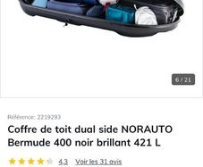 Car box Norauto Bermude 410L