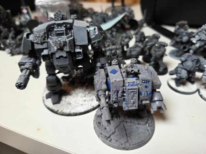 warhammer Primaris Dpace wolves Dreadnaught