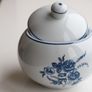 White Porcelain Sugar Bowl Image 2