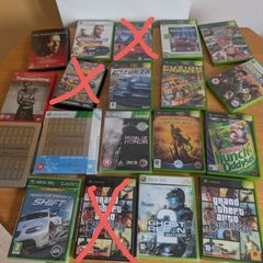 Xbox games and DVDs