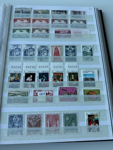 LUXEMBURG collection in 64 pages stamp album