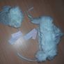 Baby girl hat and mittens set, brand new. 6-9 months Image 10