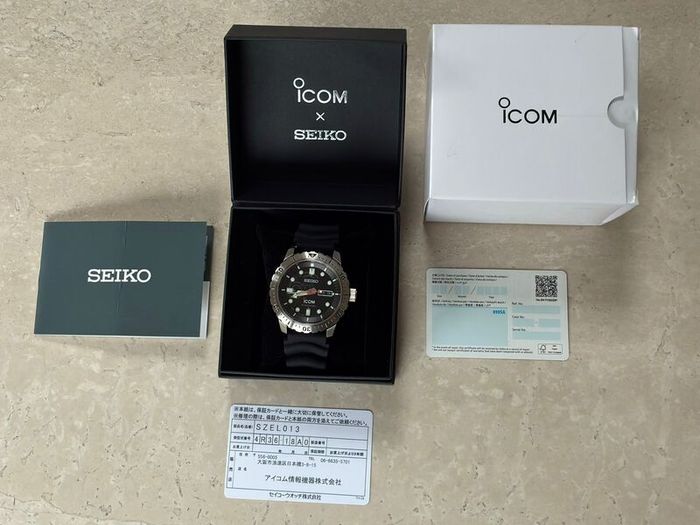 Seiko X Icom 60th Anniversary Limited Edition 200m Diver's Watch