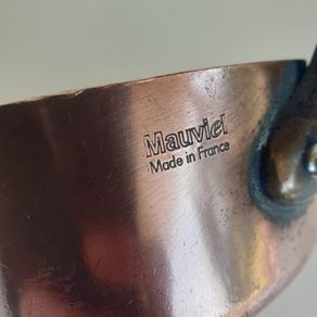 Mauviel 16 cm copper sauce pan vintage