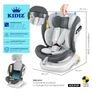Kidiz Isofix 360 degree Car Seat - up to 36Kg - from Birth - 12 Years Image 5