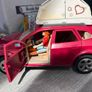 Schleich horse box, jeep, horse, people etc Image 8