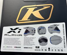 Klim X1 Alpha Helmet Mint Condition