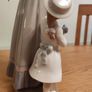 Lladro Porcelain Figurine 1353 Retired 1978-1985 Homecoming Lady with Child, Sculpture Jose Roig, Mint condition no box Image 8