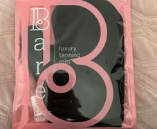 Bare tanning mitt