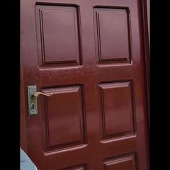 Teak Front Door