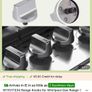 x4 Cooktop, Hob, Cooker, Oven, Burner Control Knobs Image 4
