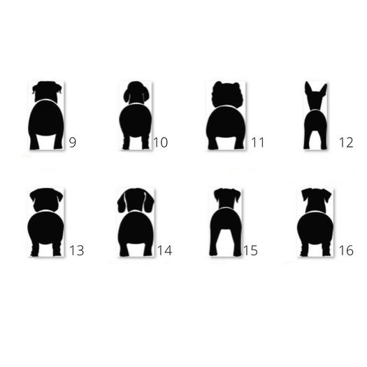 Personalised wooden dog lead holder