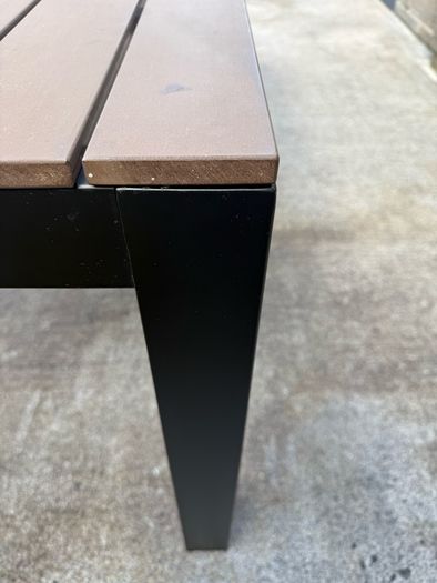 Garden Table Aluminium/Composite