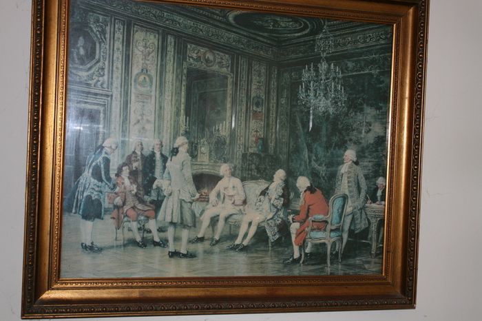Vintage very large print (89cm x 74cm)