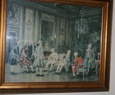 Vintage very large print (89cm x 74cm)