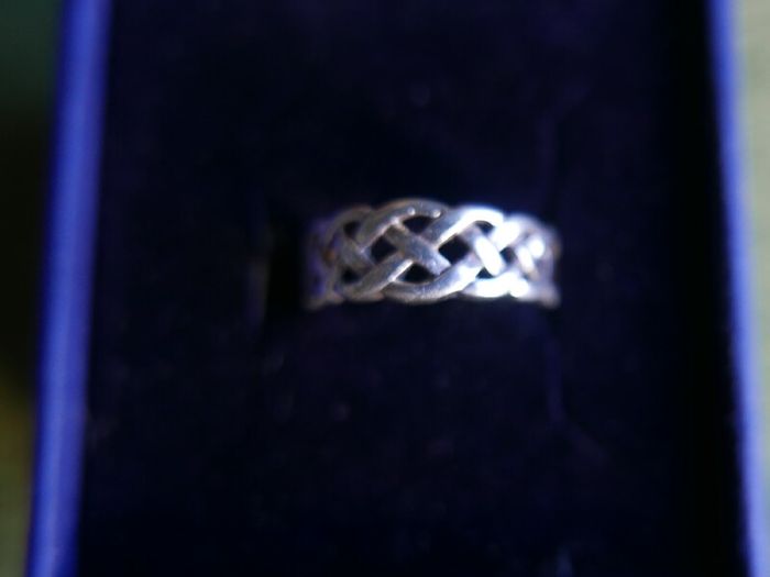 Sterling Silver 925 Celtic Knot Ring size L