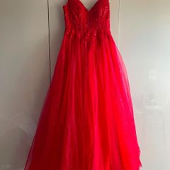 Red Debs Dress