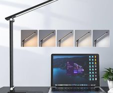 FREE P&P Desk Lamp,15 Modes LED Desk Light,500 Lumen LED Lamp,Dimmable LED Table Lamp,Desk Lamps Office Accessories,Adjustable Reading Lamp,Daylight Lamp,LED Desk Lamp for Study Lamp,Bedside Lamps
