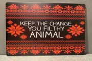 Home Alone Tin Metal sign