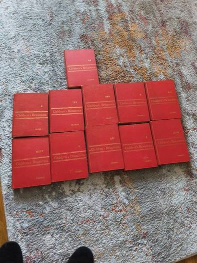Set of 11 Children Britannica books