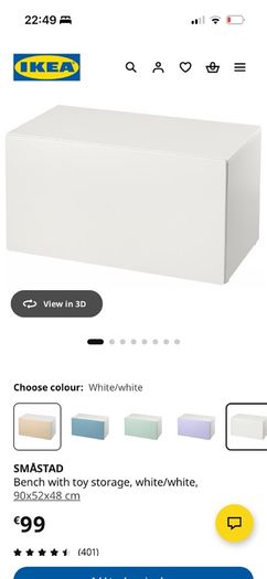 Ikea Storage Bench
