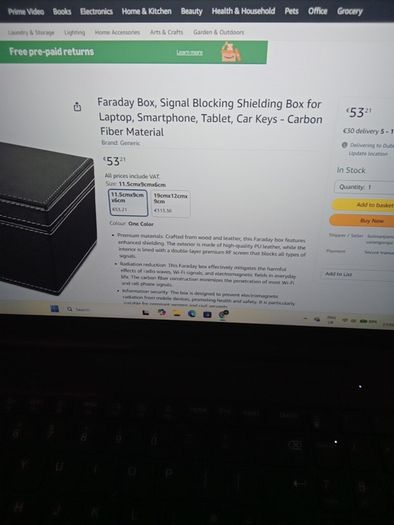 faraday box