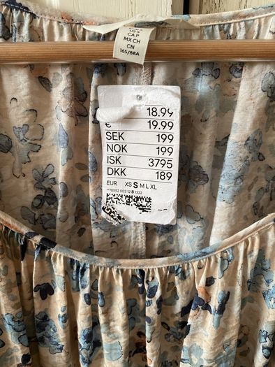 H&M short dress