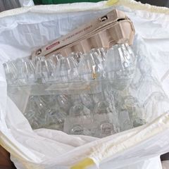 Bag of empty egg cartons