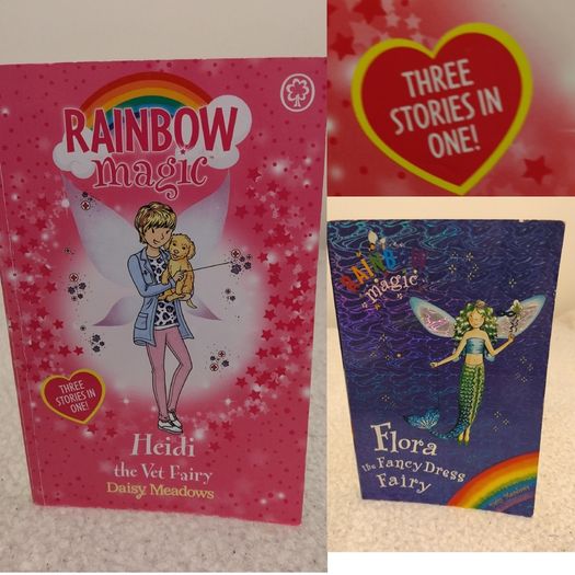 Rainbow Magic, 3 Stories in each Book, Daisy Meadows,