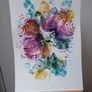 Original Watercolour Painting with mixed media Image 2