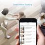 Security Camera Baby Monitor, 10m Night Vision, Two Way Audio, Smart Motion Tracking, Cloud Service, Work with Alexa and Google Assistant( Image 4