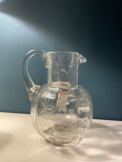 Mary Gregory style jug