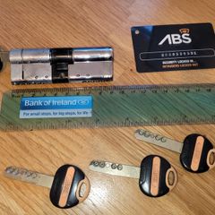 Abs Cylinder Lock And Keys
