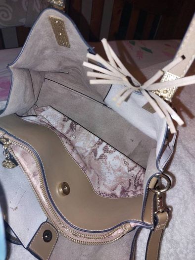 Camel And White Bag