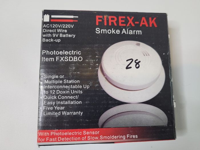 Complete home security alarm system