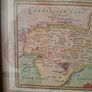 antique irish map carlow idrone 17th century Jannson Image 2