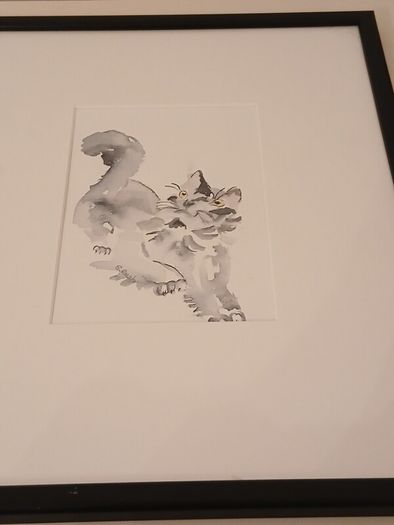 Japanese Brush Painting by S. Rush