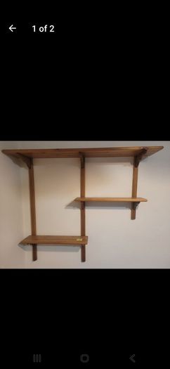 pine shelving