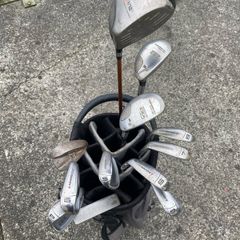 (Golf Set) Adam's Idea Iron Set and Powakaddy Bag
