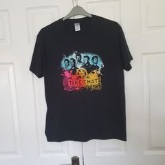 Take that 2011 tour tshirt size large ptp 22" black by Gildas softstyle
